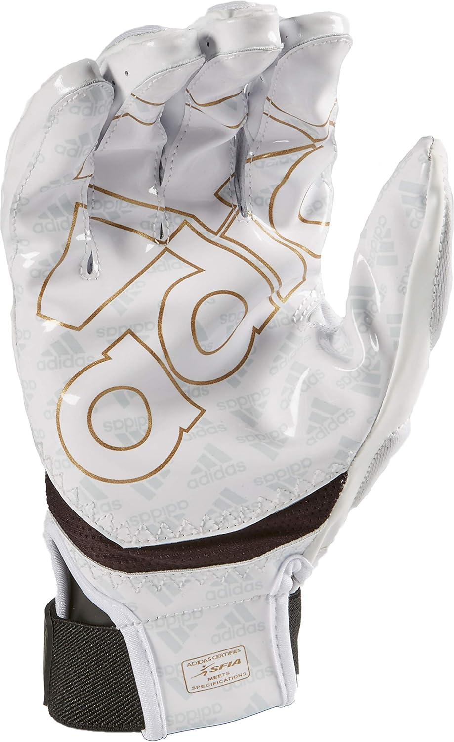 image:imageAdidas Freak 40 Padded Receiver Adult Football Gloves Premium Football Gear amp Equipment Multiple Colors and SizesWhite