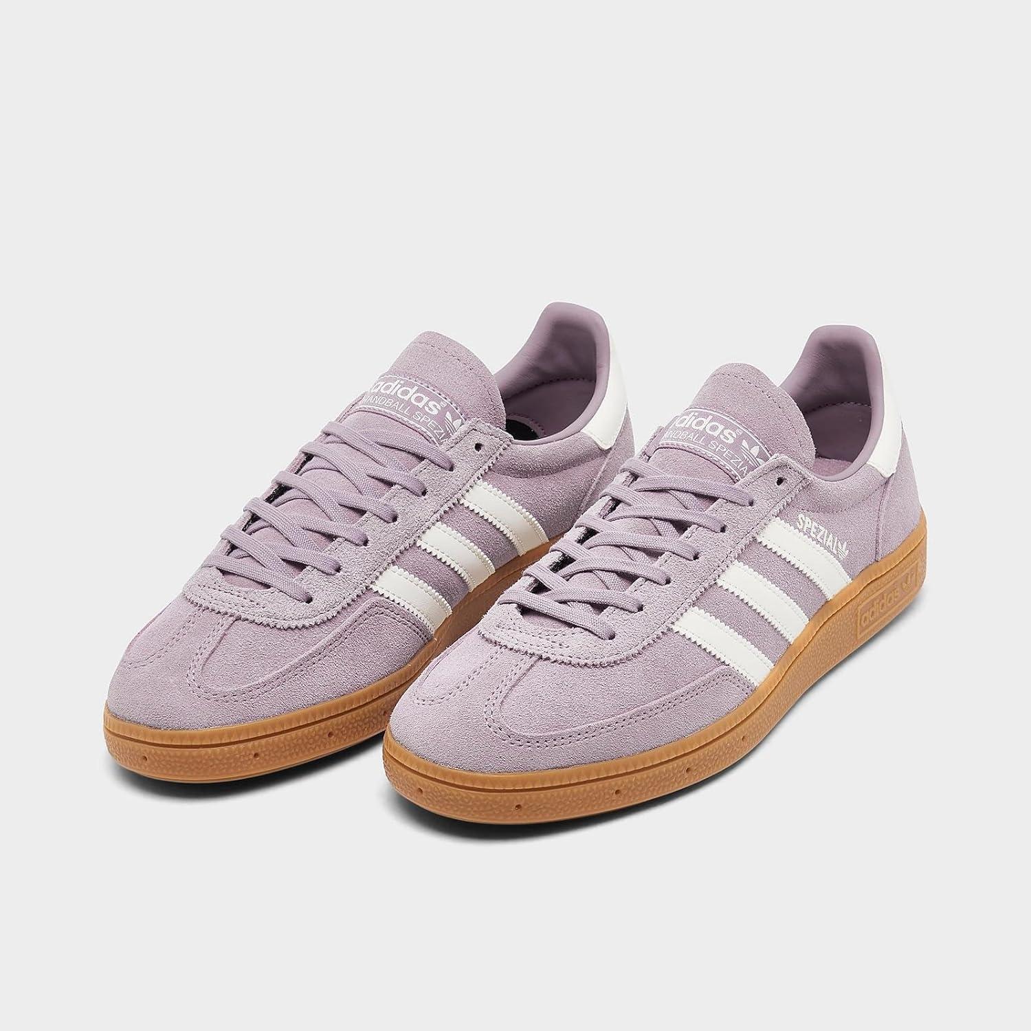 image:imageAdidas Kids Handball Spezial Soccer SneakersPurpleWhite