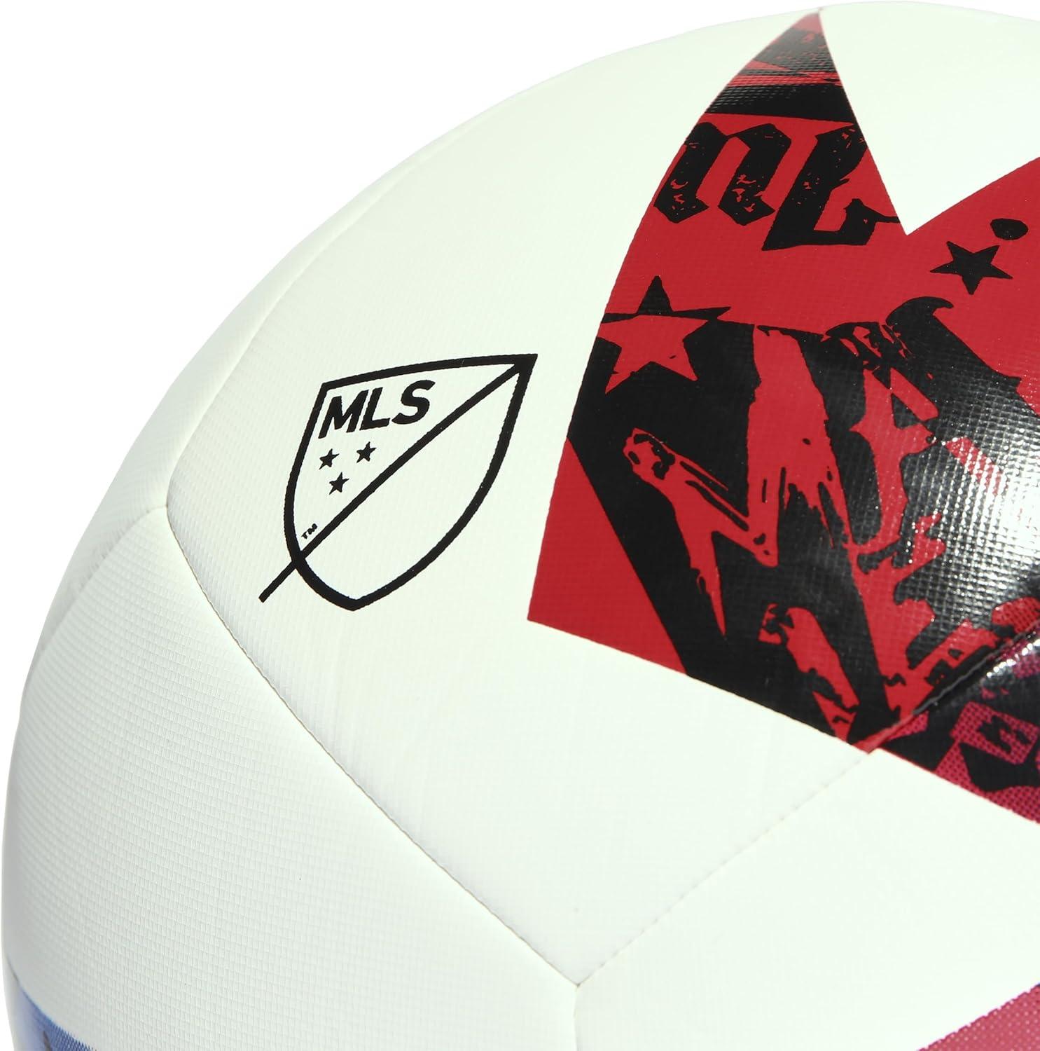 image:imageAdidas MLS Training Soccer BallWHITE BLUE RED