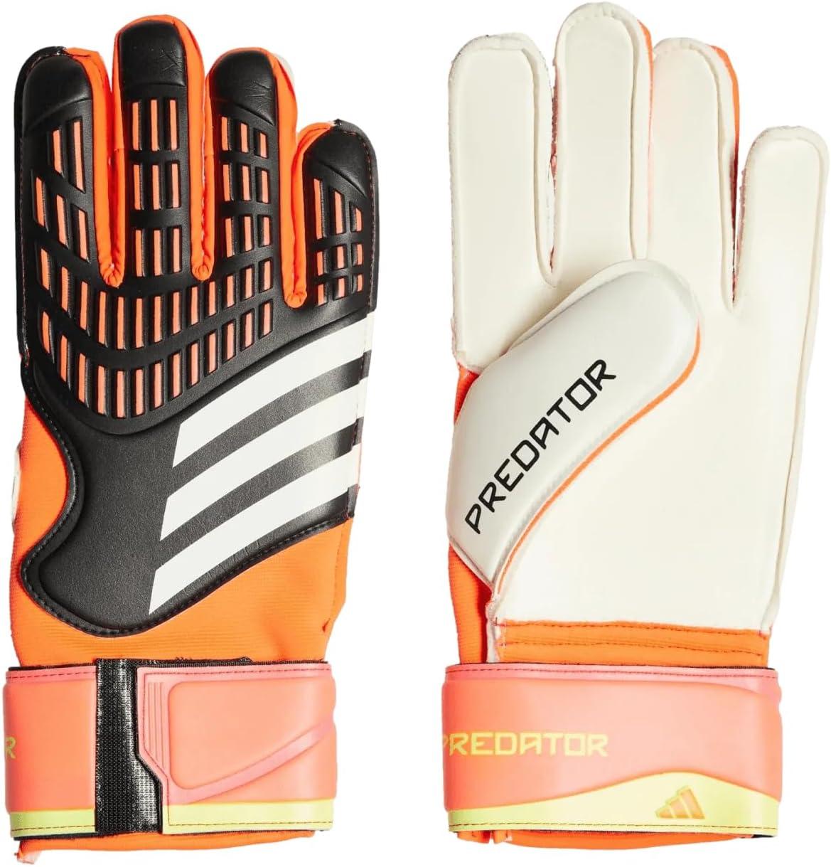 image:imageAdidas Predator Match Goalie GlovesBlackSolar RedSolar Yellow