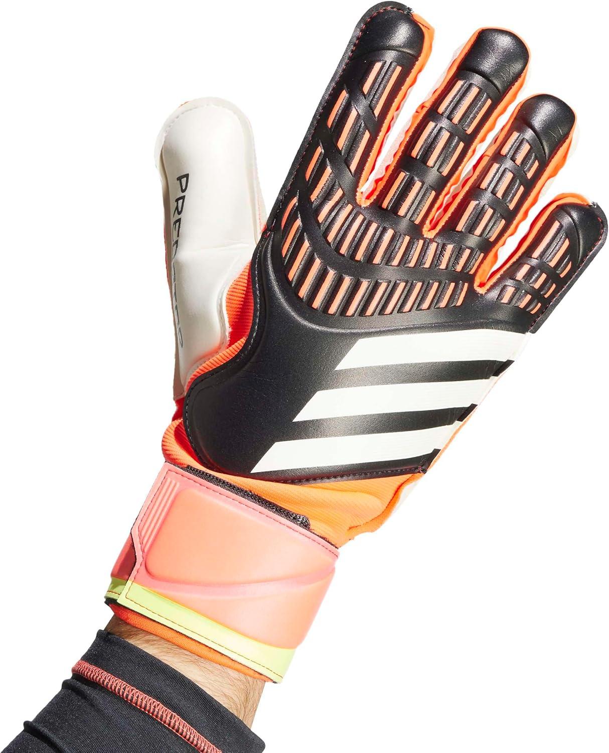 image:imageAdidas Predator Match Goalie GlovesBlackSolar RedSolar Yellow