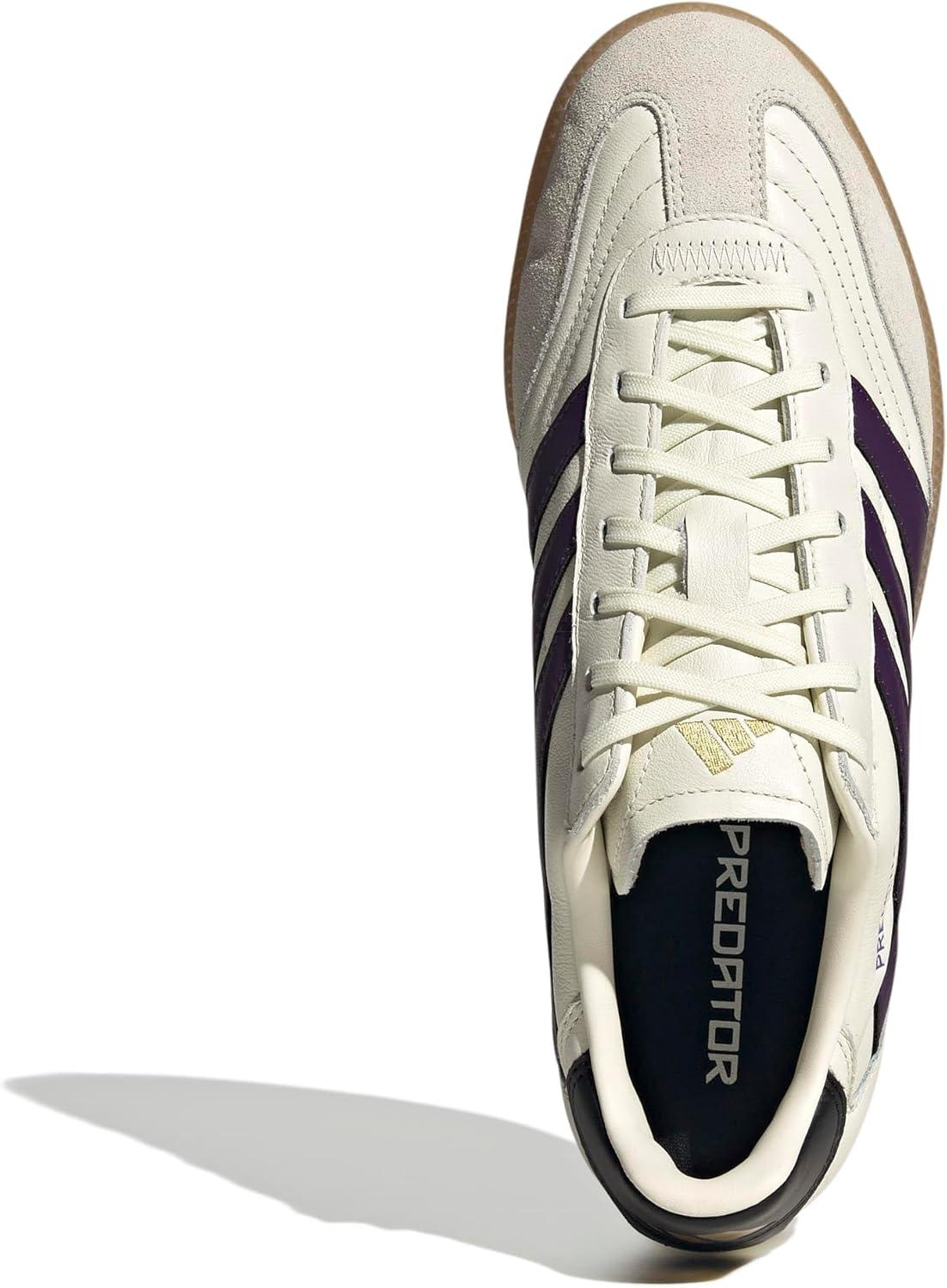 image:imageAdidas Unisex Freestyle IndoorIvoryAurora PlumGold Metallic