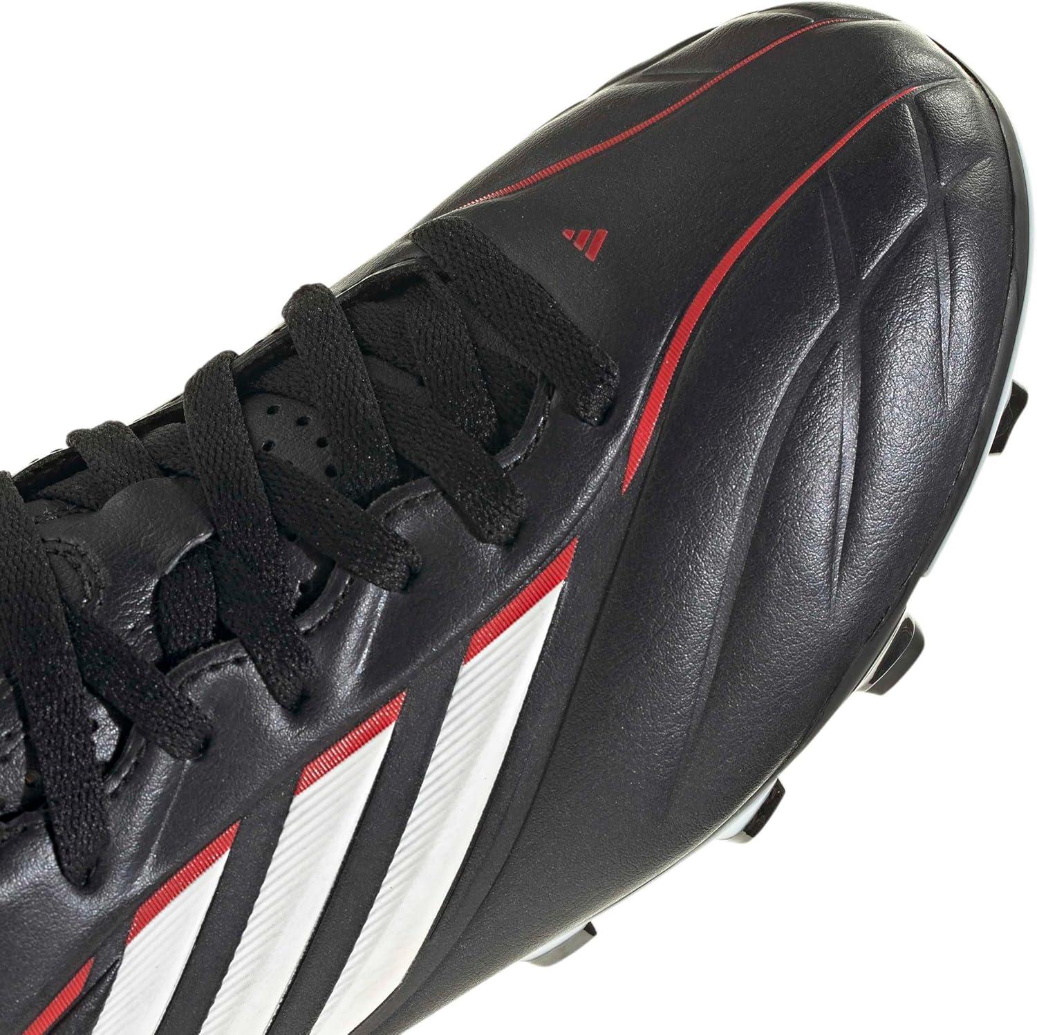 image:imageadidas Kids Copa Pure Iv Club Firm GroundMulti Ground FootbalBlackWhiteLucid Red