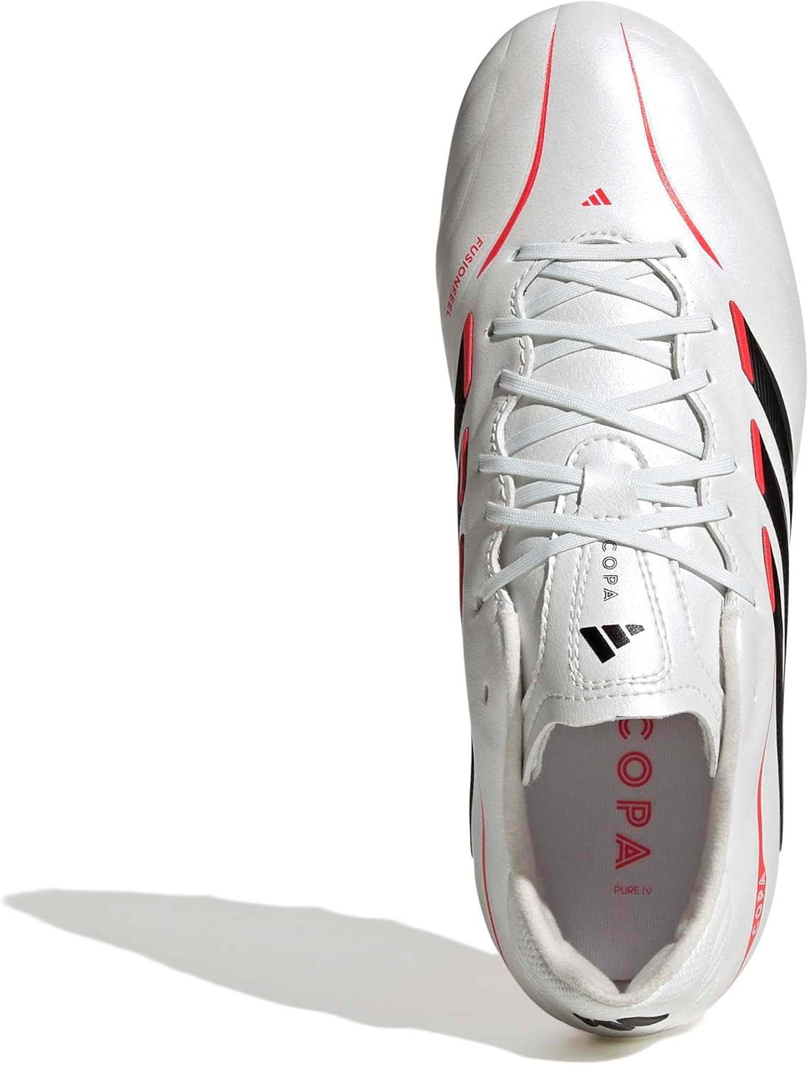 image:imageadidas Kids Copa Pure Iv League Firm GroundMulti Ground FootbZero MetallicBlackLucid Red