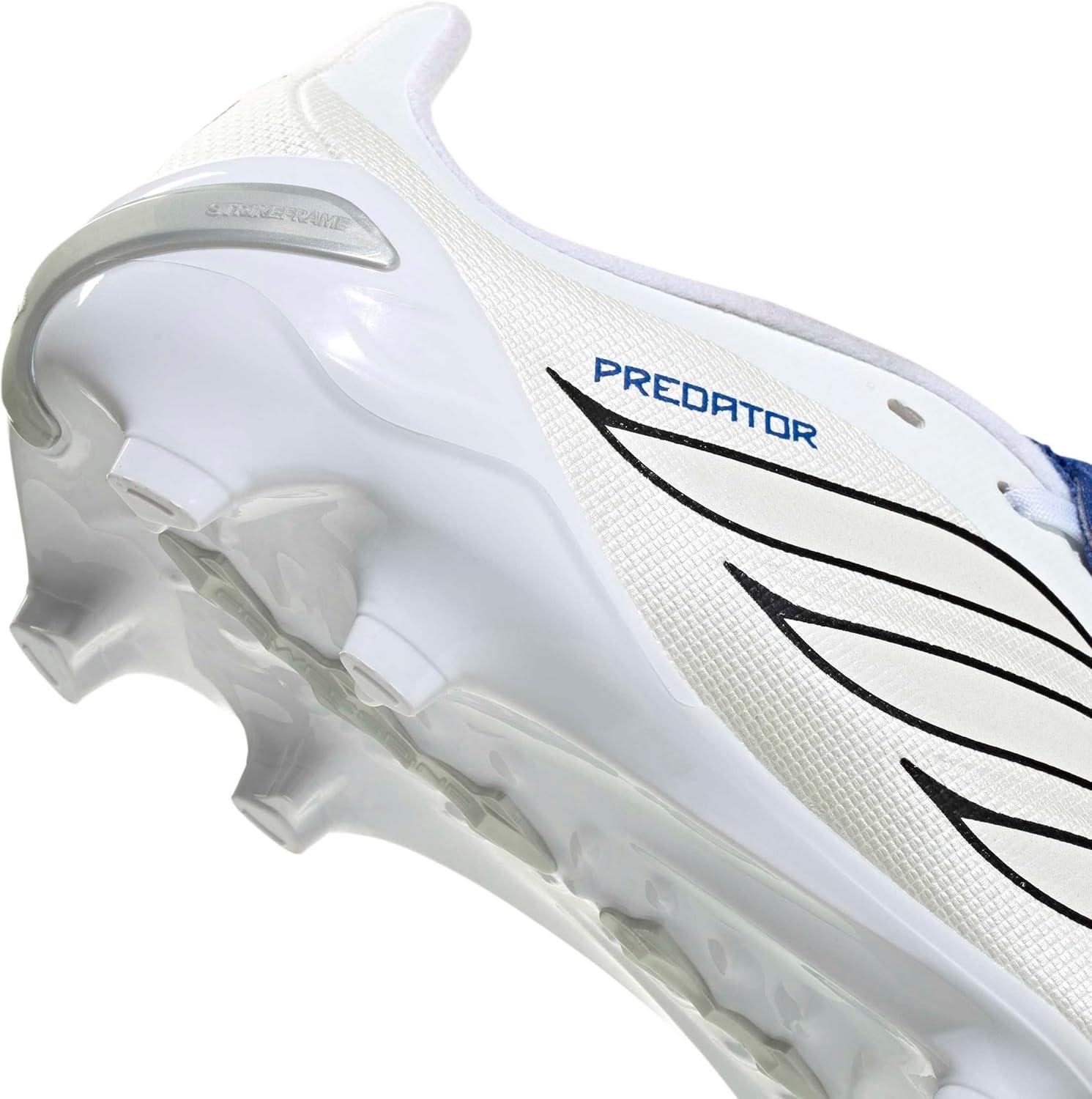 image:imageadidas Kids League Predator FoldOver Tongue Firm GroundWhiteZero MetallicTeam Royal Blue