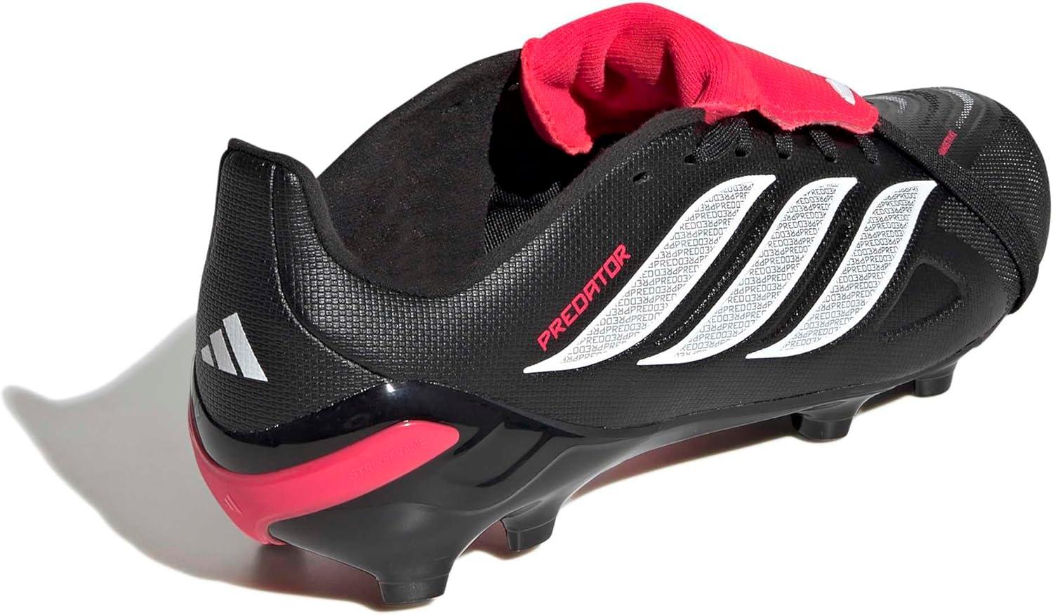 image:imageadidas League FoldOver Tongue Firm Ground FootbBlackWhiteLucid Red
