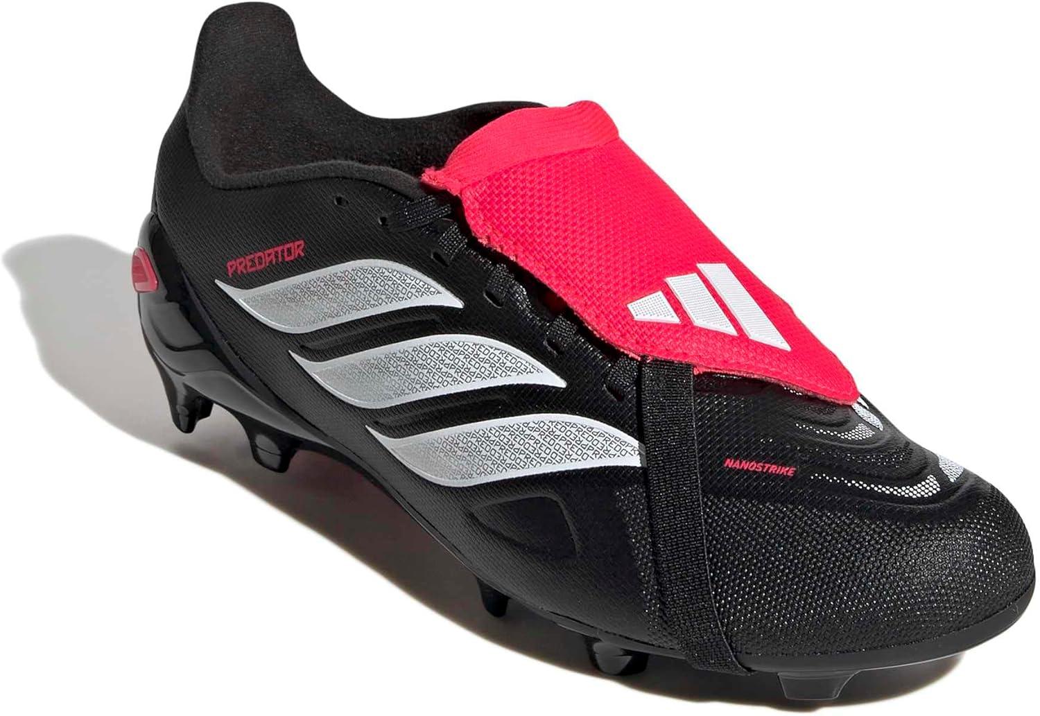 image:imageadidas League FoldOver Tongue Firm Ground FootbBlackWhiteLucid Red