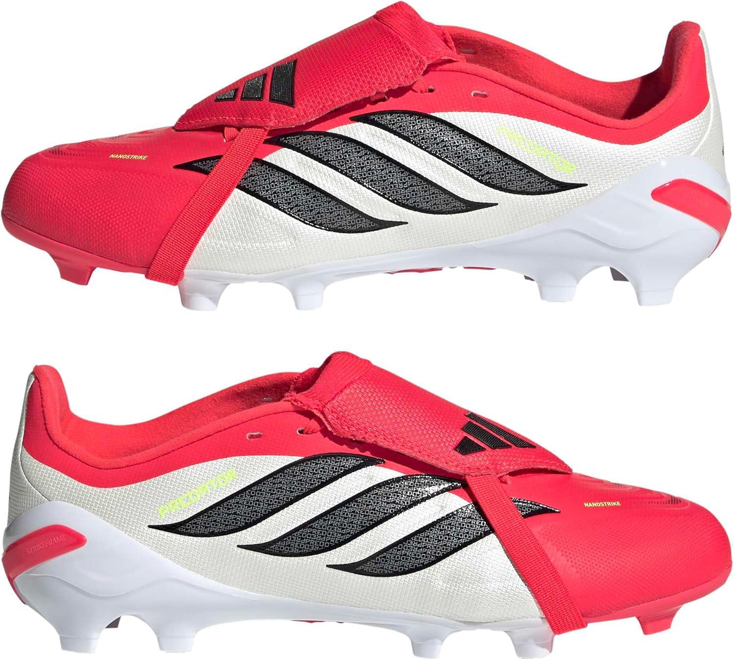 image:imageadidas League FoldOver Tongue Firm Ground FootbLucid RedBlackWhite