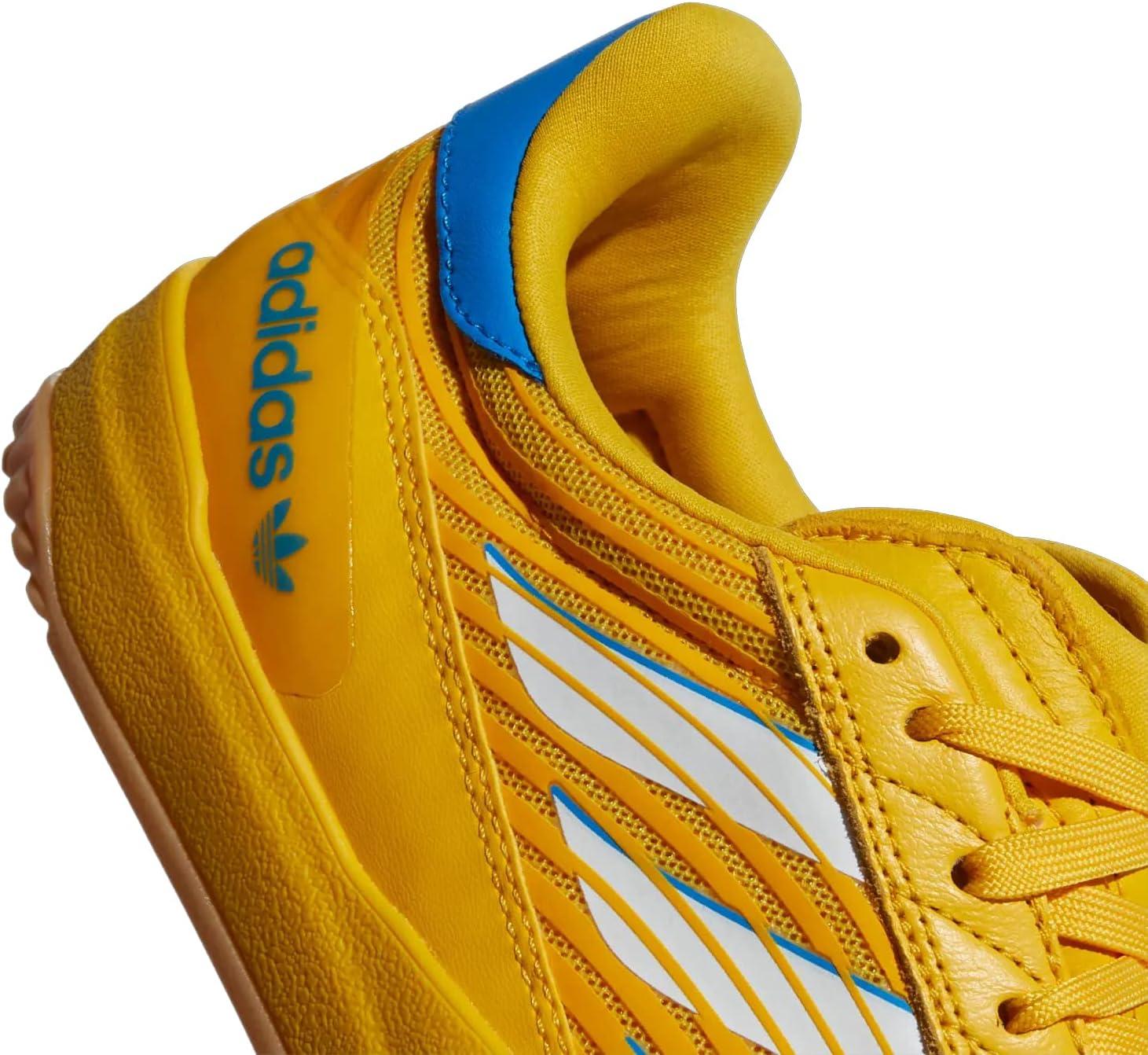 image:imageadidas Mens Copa Nationale Skate ShoesBold GoldCloud WhiteBlue Rush