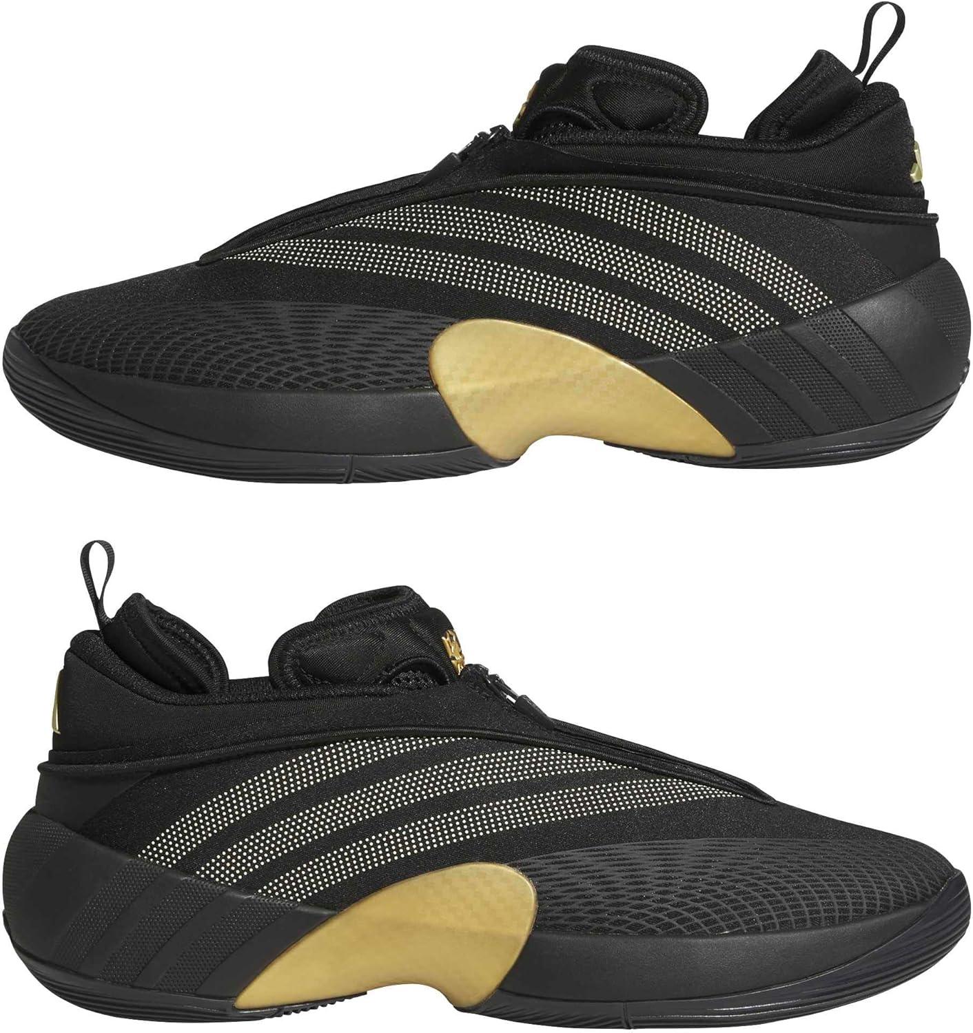 image:imageadidas Mens DON Issue 7 Basketball Sneakers Shoes Black PinkBlackGold MetallicIce Gold Metallic