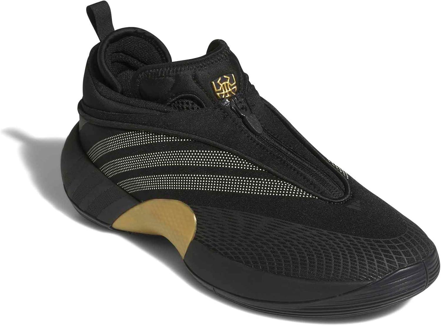 image:imageadidas Mens DON Issue 7 Basketball Sneakers Shoes Black PinkBlackGold MetallicIce Gold Metallic