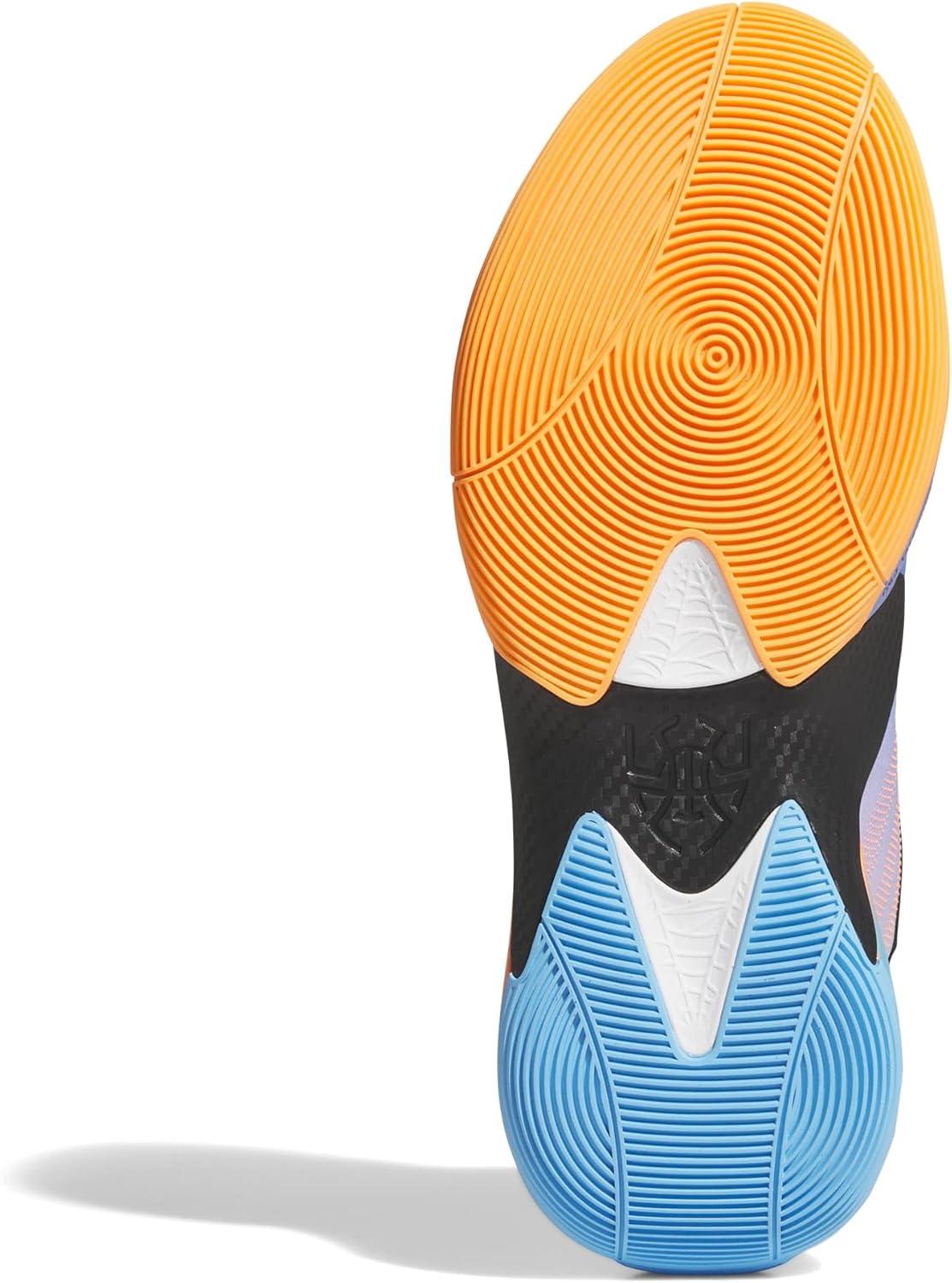 image:imageadidas Mens DON Issue 7 Basketball Sneakers Shoes Black PinkBlackLucid OrangeSilver Metallic