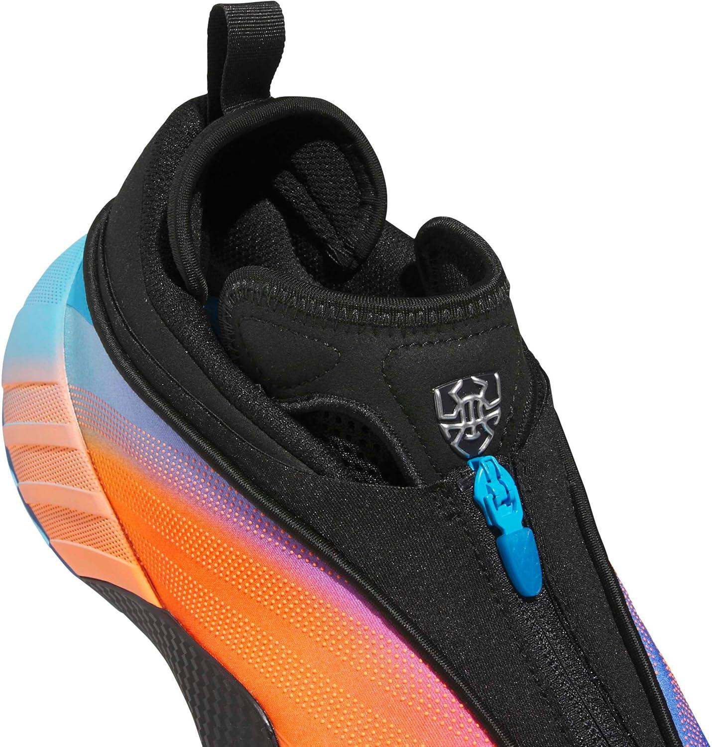 image:imageadidas Mens DON Issue 7 Basketball Sneakers Shoes Black PinkBlackLucid OrangeSilver Metallic