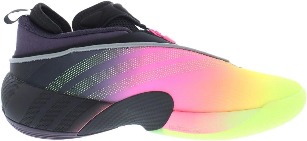 image:imageadidas Mens DON Issue 7 Basketball Sneakers Shoes Black PinkBlackPinkYellowmulticolored