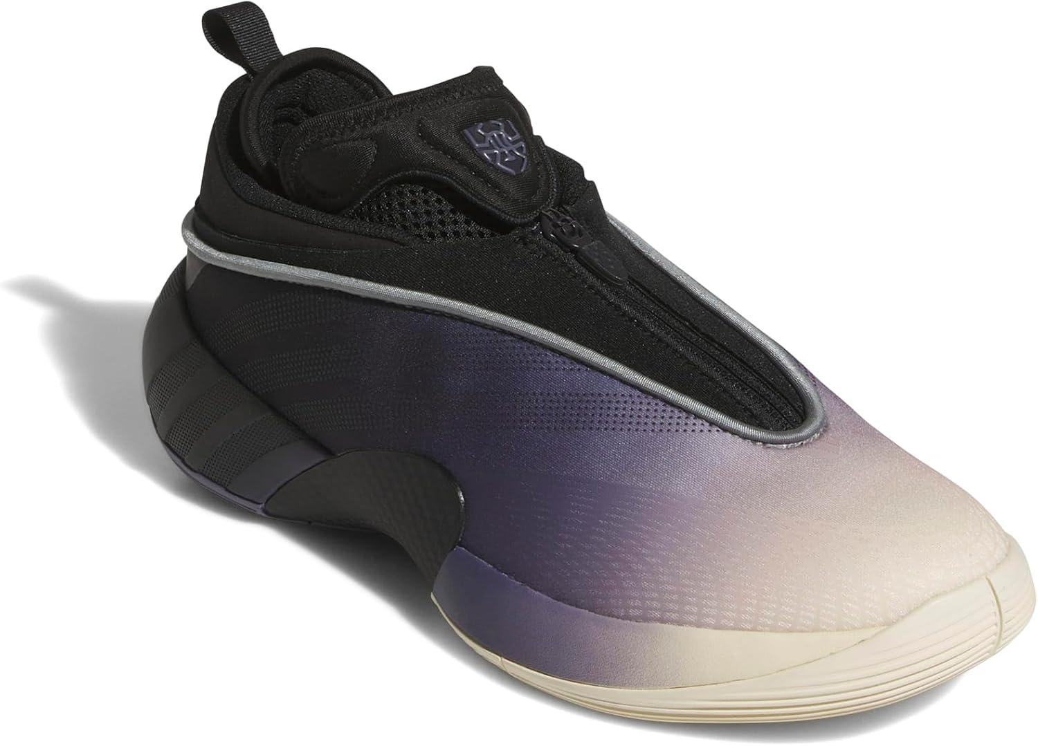 image:imageadidas Mens DON Issue 7 Basketball Sneakers Shoes Black PinkBlackPreloved VioletWarm Vanilla