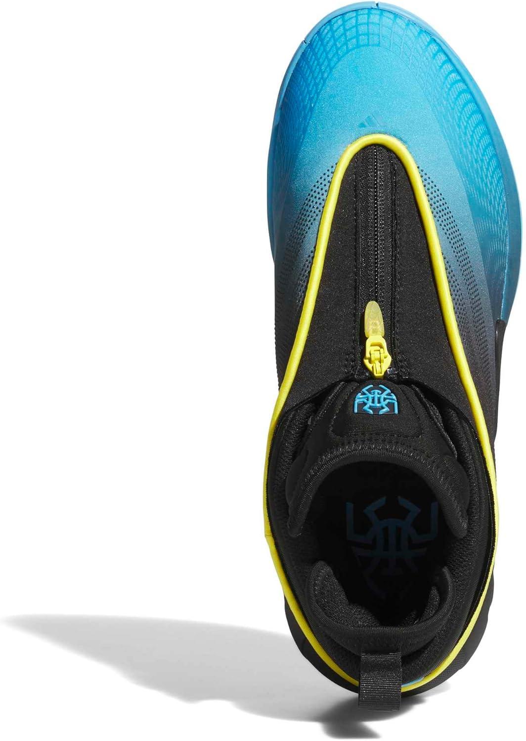 image:imageadidas Mens DON Issue 7 Basketball Sneakers Shoes Black PinkLucid AquamarineBlackYellow