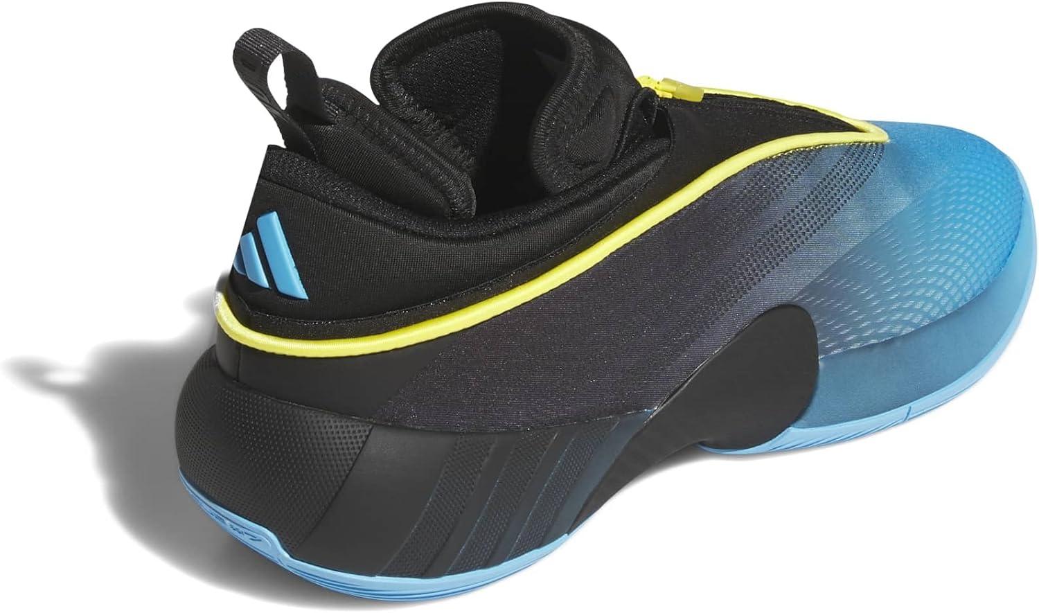 image:imageadidas Mens DON Issue 7 Basketball Sneakers Shoes Black PinkLucid AquamarineBlackYellow