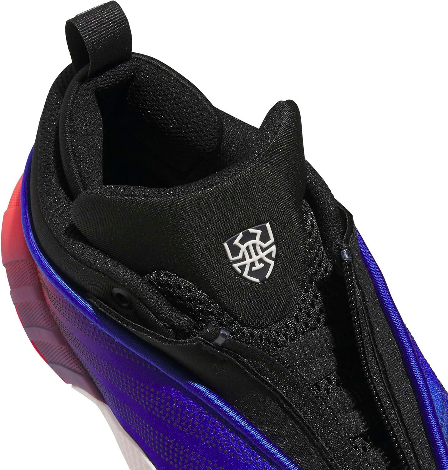 image:imageadidas Mens DON Issue 7 Basketball Sneakers Shoes Black PinkLucid RedBlackLucid Blue