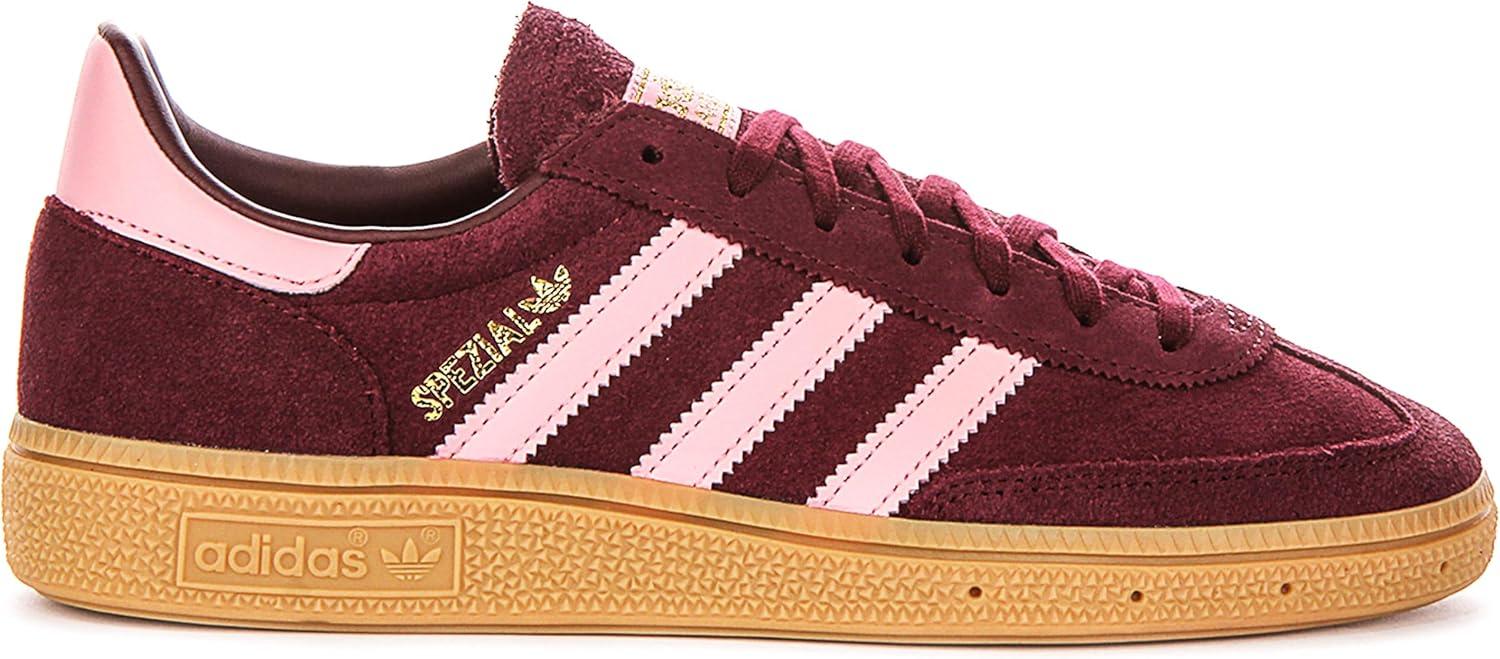 image:imageadidas Mens Handball Spzl J Undefineds 70S Design Logo Contrasts Sole TrainersMaroon