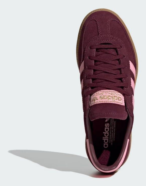 image:imageadidas Mens Handball Spzl J Undefineds 70S Design Logo Contrasts Sole TrainersMaroon