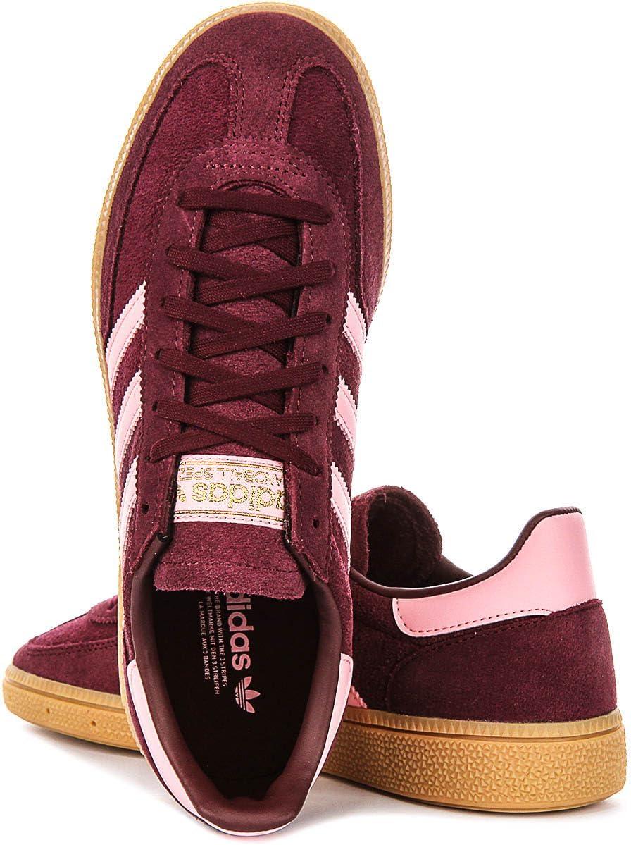 image:imageadidas Mens Handball Spzl J Undefineds 70S Design Logo Contrasts Sole TrainersMaroon