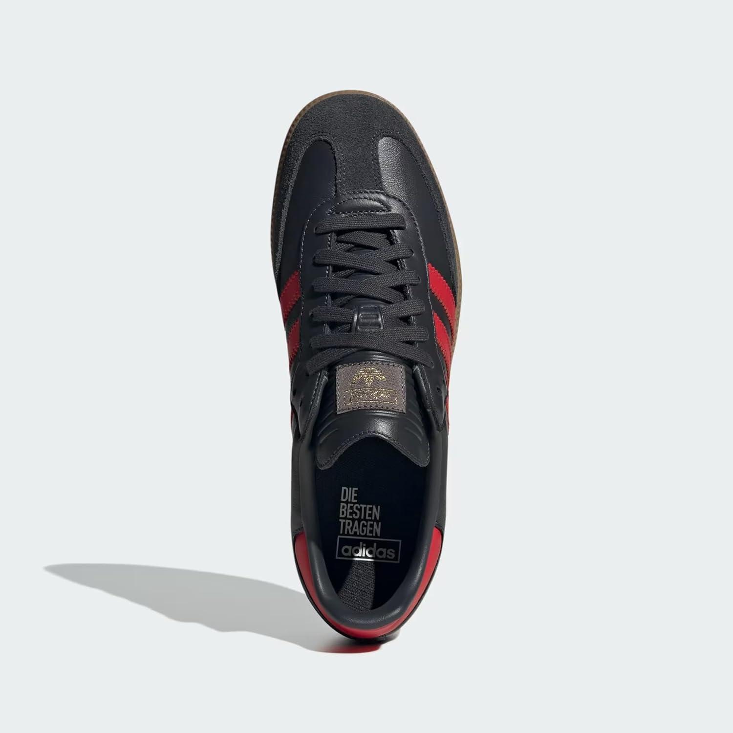 image:imageadidas Mens Samba ShoesCarbonBetter ScarletGum