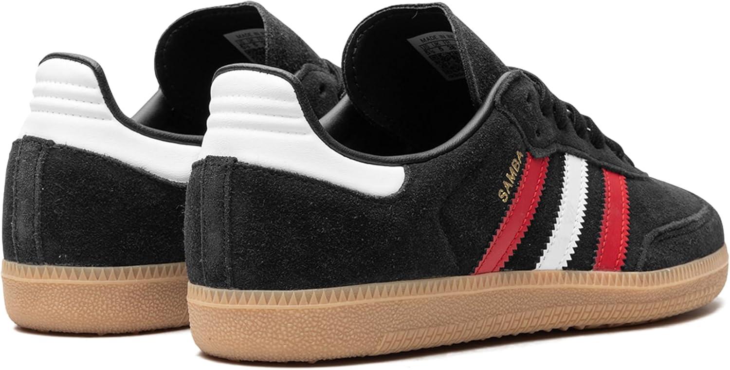 image:imageadidas Mens Samba ShoesCore BlackBetter ScarletGum