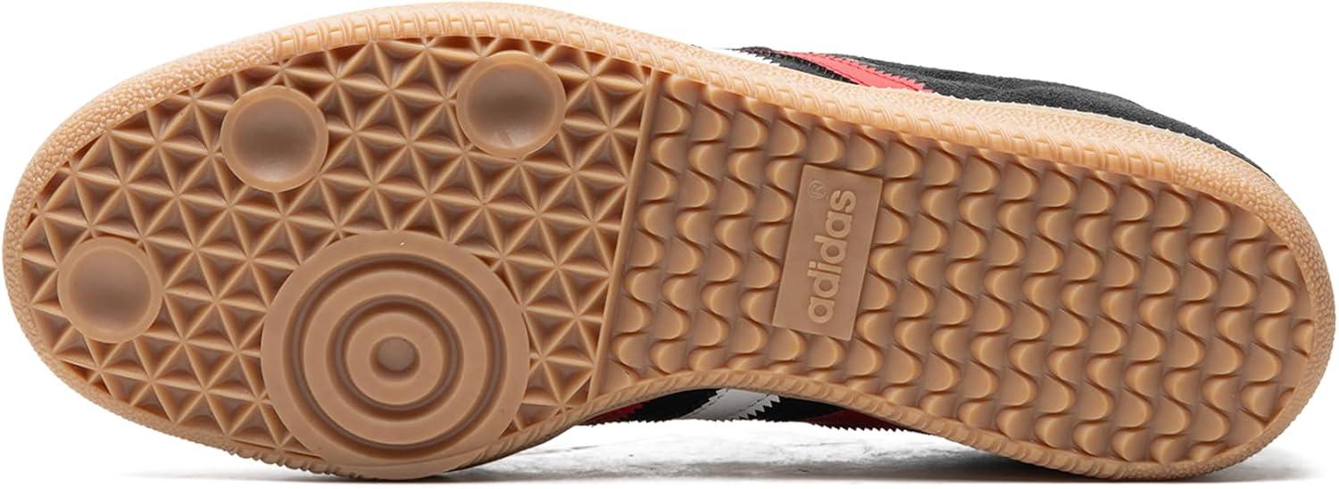 image:imageadidas Mens Samba ShoesCore BlackBetter ScarletGum