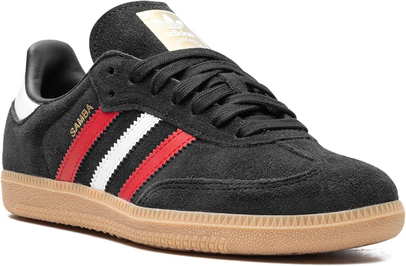 image:imageadidas Mens Samba ShoesCore BlackBetter ScarletGum