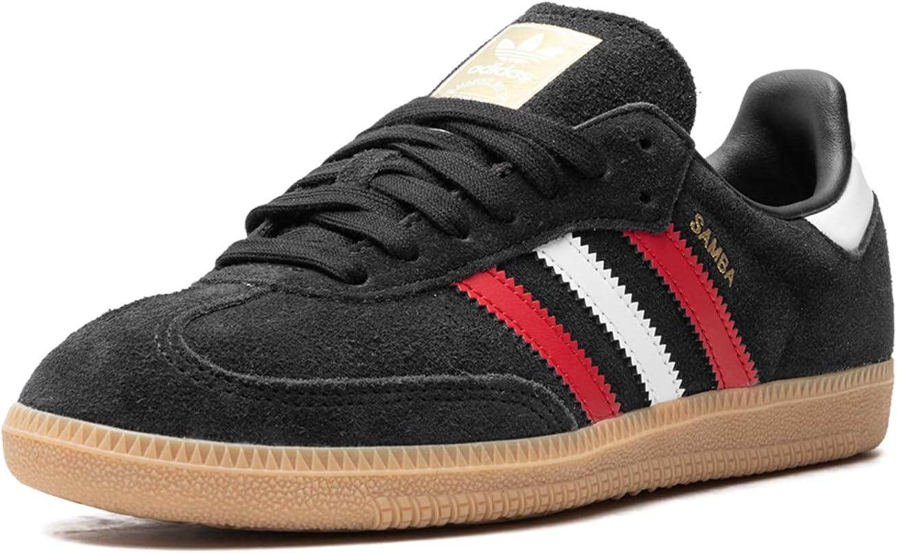 image:imageadidas Mens Samba ShoesCore BlackBetter ScarletGum