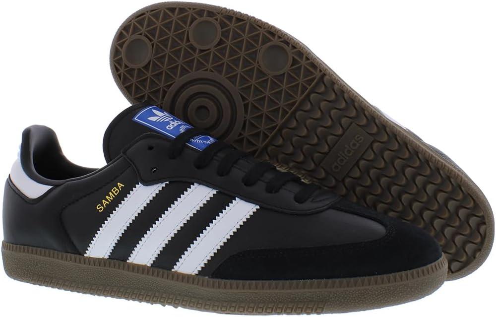 image:imageadidas Mens Samba ShoesJet BlackGhost WhiteGum 5black