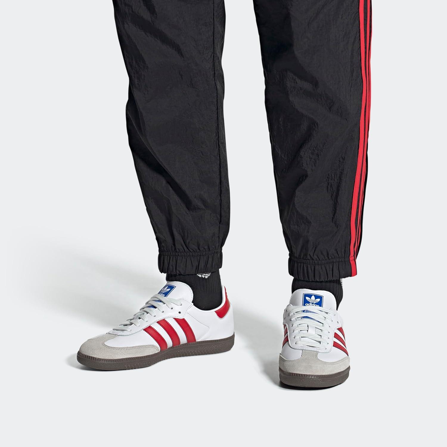 image:imageadidas Mens Samba ShoesWhite Red Grey