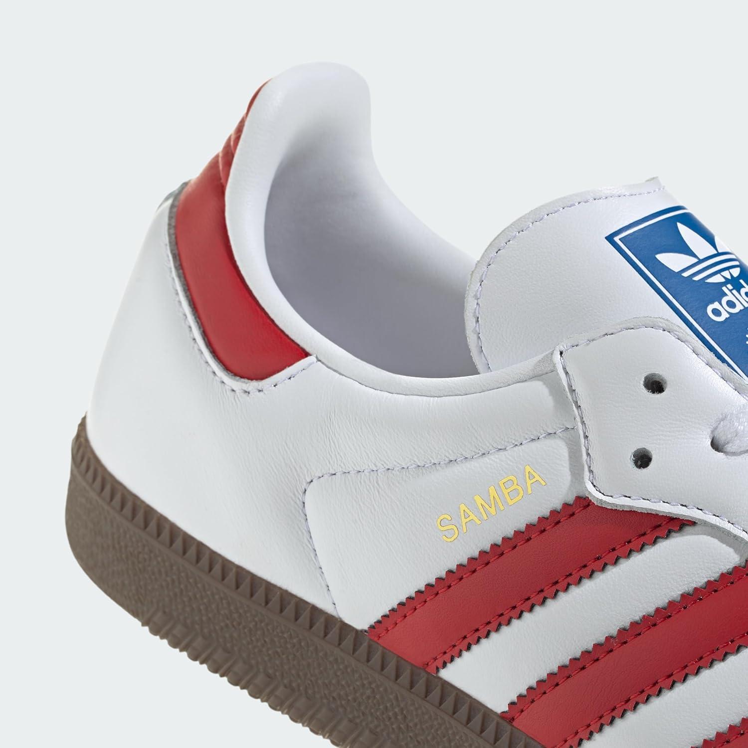 image:imageadidas Mens Samba ShoesWhite Red Grey