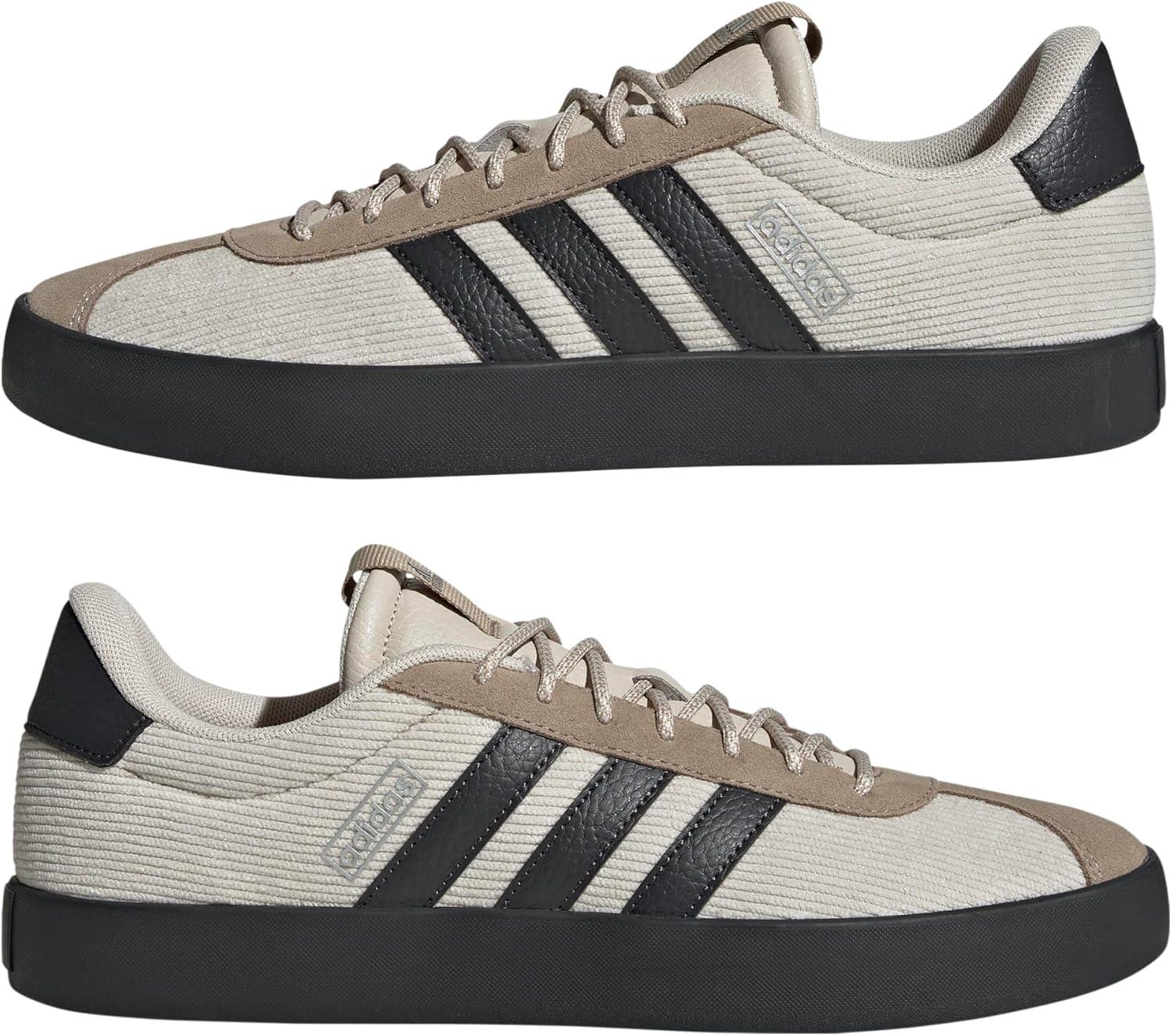 image:imageadidas Mens VL Court 30 SneakersAluminaCarbonBlanch Cargo