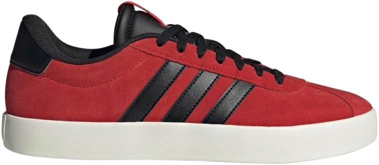 image:imageadidas Mens VL Court 30 SneakersBetter ScarletBlackOff White