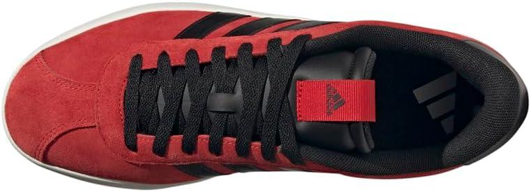 image:imageadidas Mens VL Court 30 SneakersBetter ScarletBlackOff White