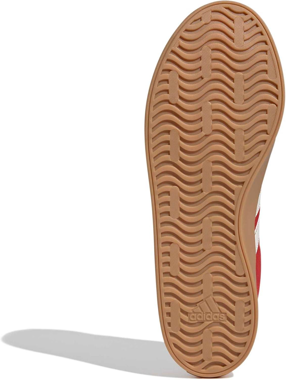 image:imageadidas Mens VL Court 30 SneakersBetter ScarletWhiteGold Metallic