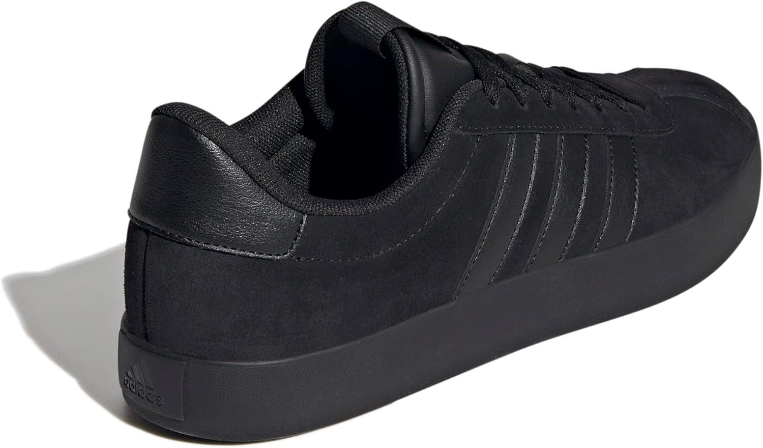 image:imageadidas Mens VL Court 30 SneakersBlackBlackBlack