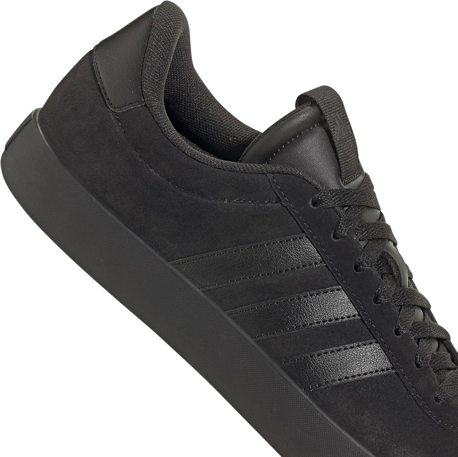 image:imageadidas Mens VL Court 30 SneakersBlackBlackBlack