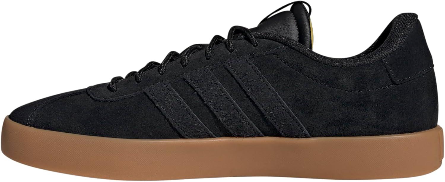 image:imageadidas Mens VL Court 30 SneakersBlackGold MetallicGum