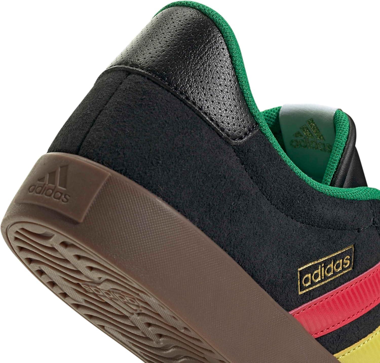 image:imageadidas Mens VL Court 30 SneakersBlackGreenPure Ruby