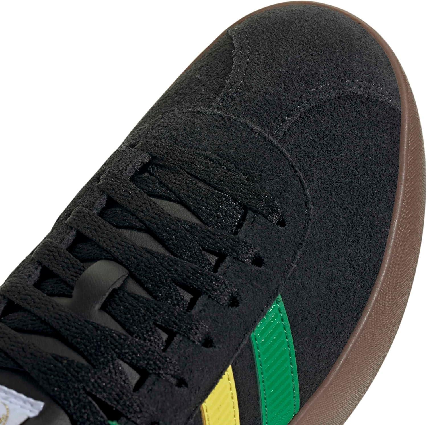 image:imageadidas Mens VL Court 30 SneakersBlackGreenPure Ruby