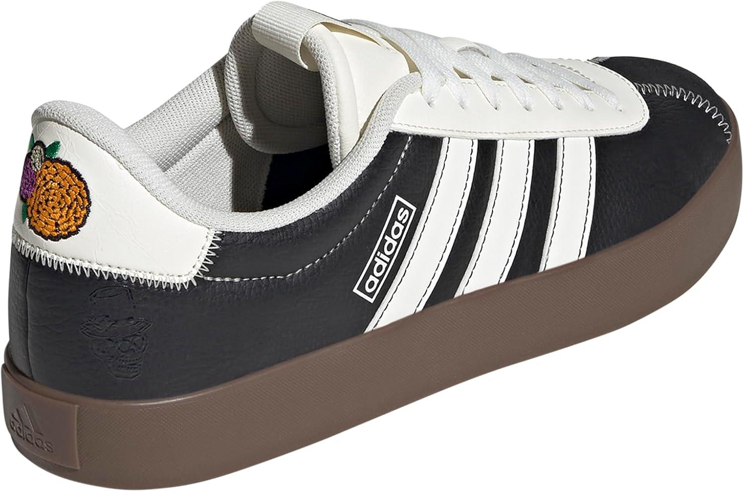 image:imageadidas Mens VL Court 30 SneakersBlackOff WhiteBlack