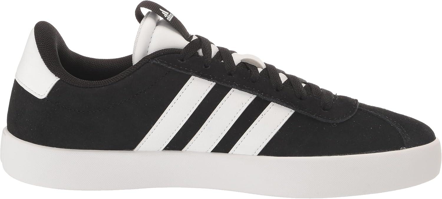 image:imageadidas Mens VL Court 30 SneakersBlackWhiteBlack