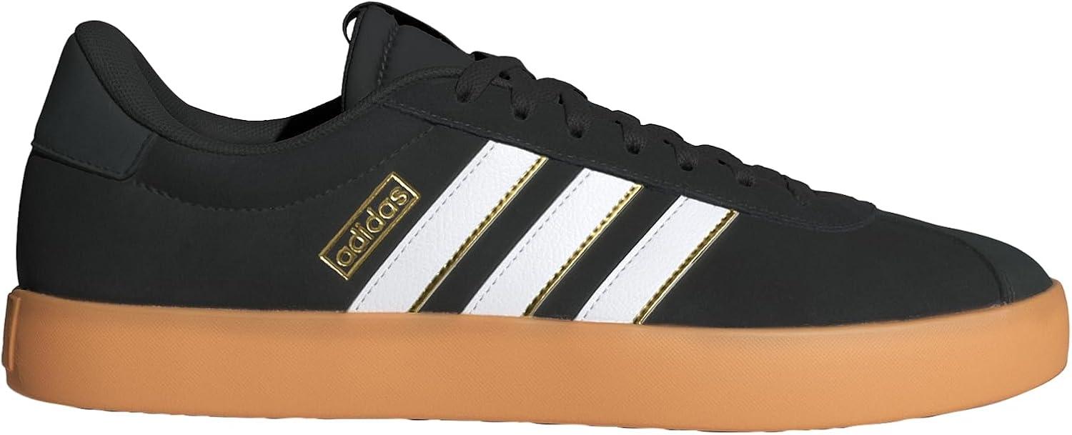 image:imageadidas Mens VL Court 30 SneakersBlackWhiteTeam Victory Red