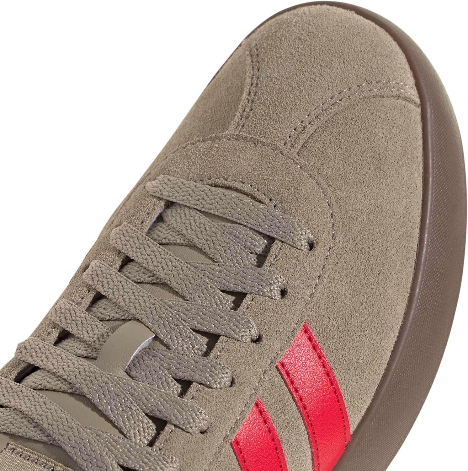 image:imageadidas Mens VL Court 30 SneakersBlanch CargoPure RubyGold Metallic