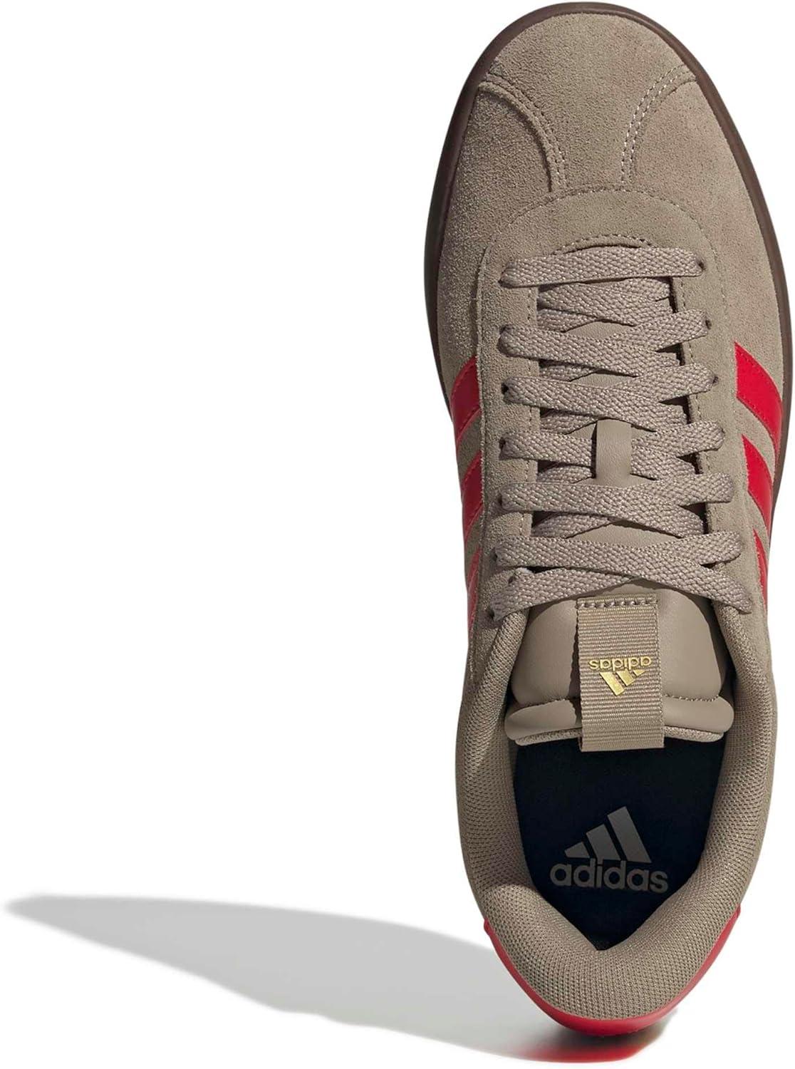 image:imageadidas Mens VL Court 30 SneakersBlanch CargoPure RubyGold Metallic