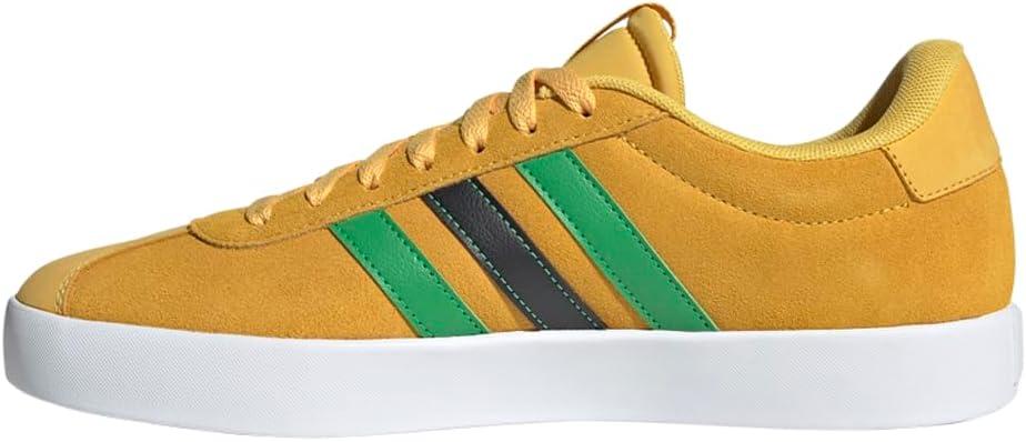 image:imageadidas Mens VL Court 30 SneakersBold GoldVivid GreenBlack