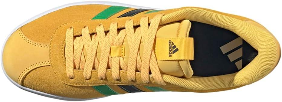 image:imageadidas Mens VL Court 30 SneakersBold GoldVivid GreenBlack