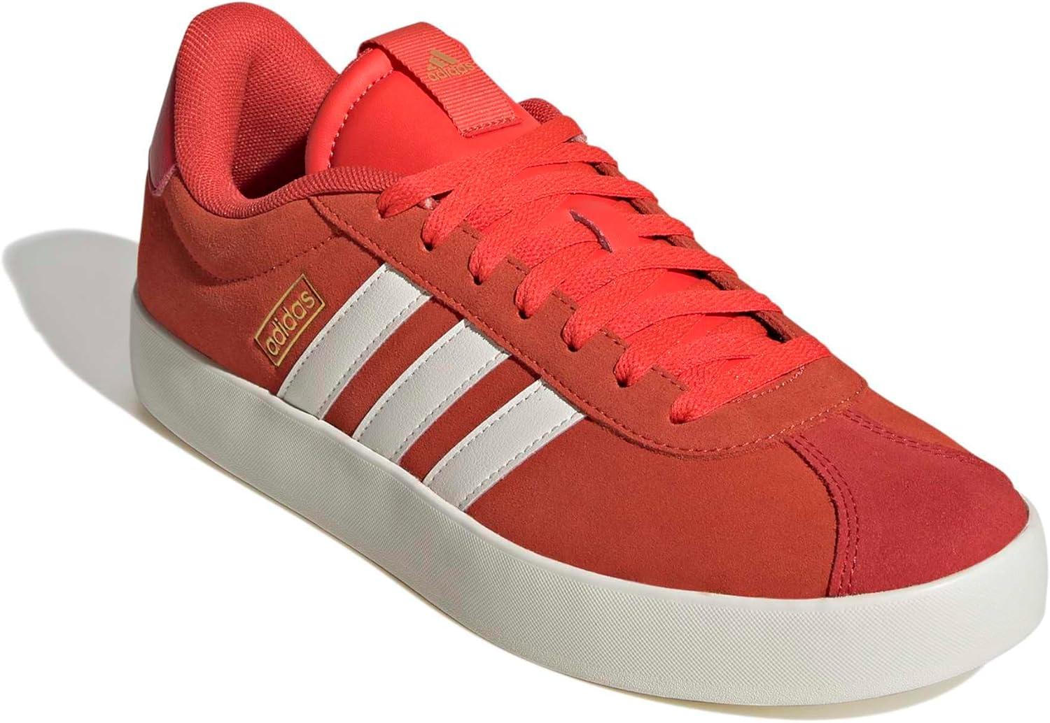 image:imageadidas Mens VL Court 30 SneakersBright RedWhiteBetter Scarlet